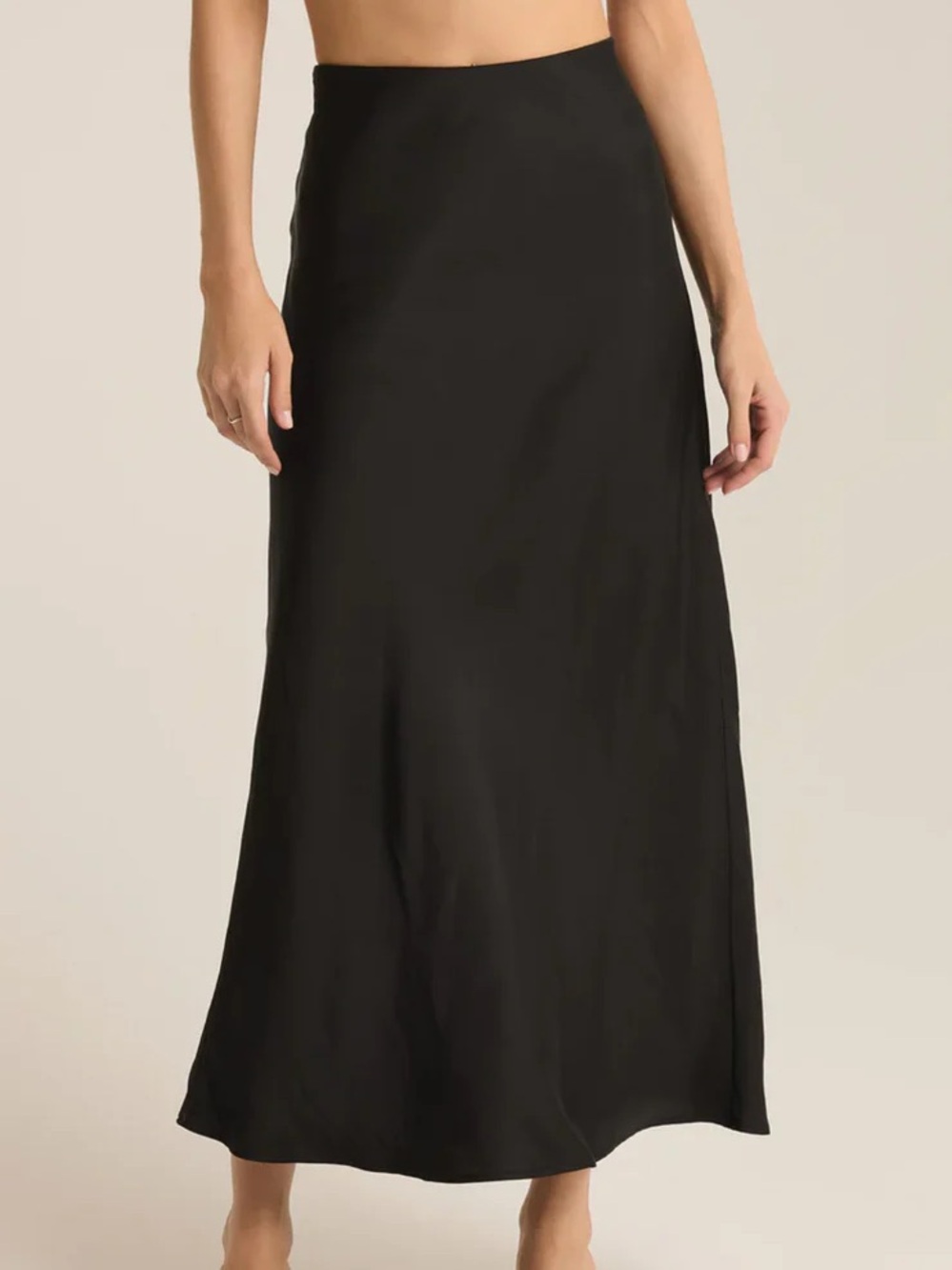 Z SUPPLY EUROPA LUXE SHEEN MIDI SKIRT